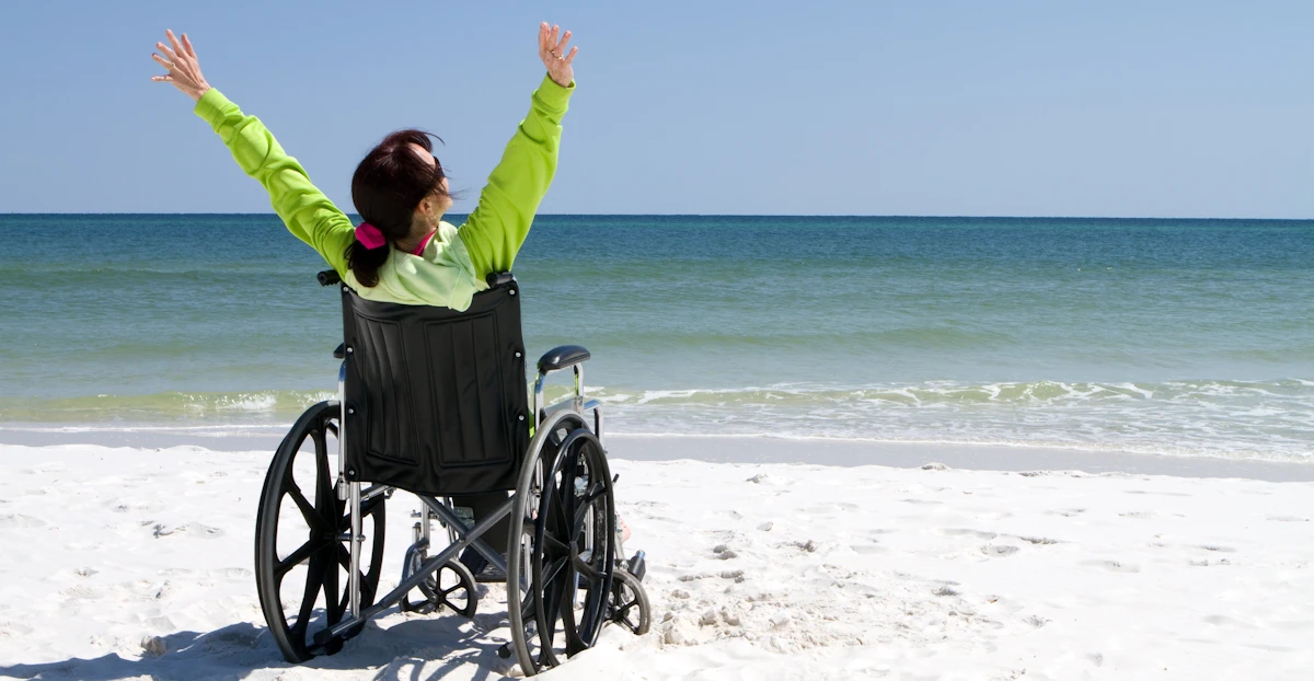 ILAN Israel Wheelchair on Beach